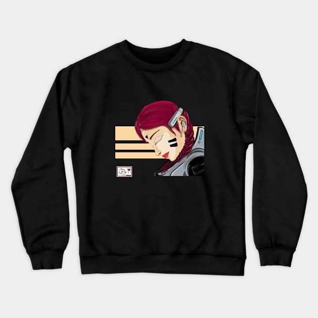 beautiful soldier Crewneck Sweatshirt by pilipsjanuariusDesign